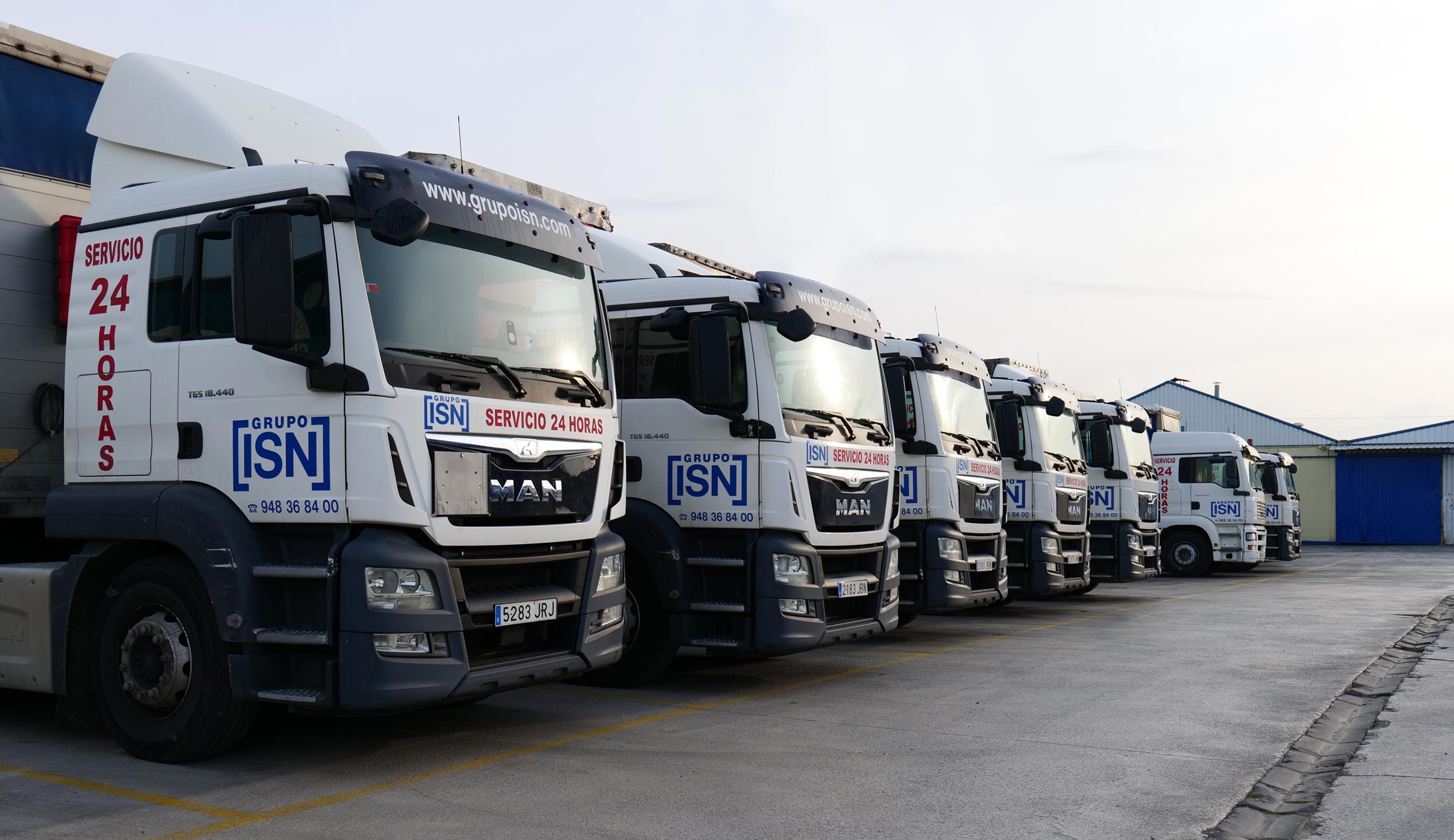 camiones del Grupo ISN